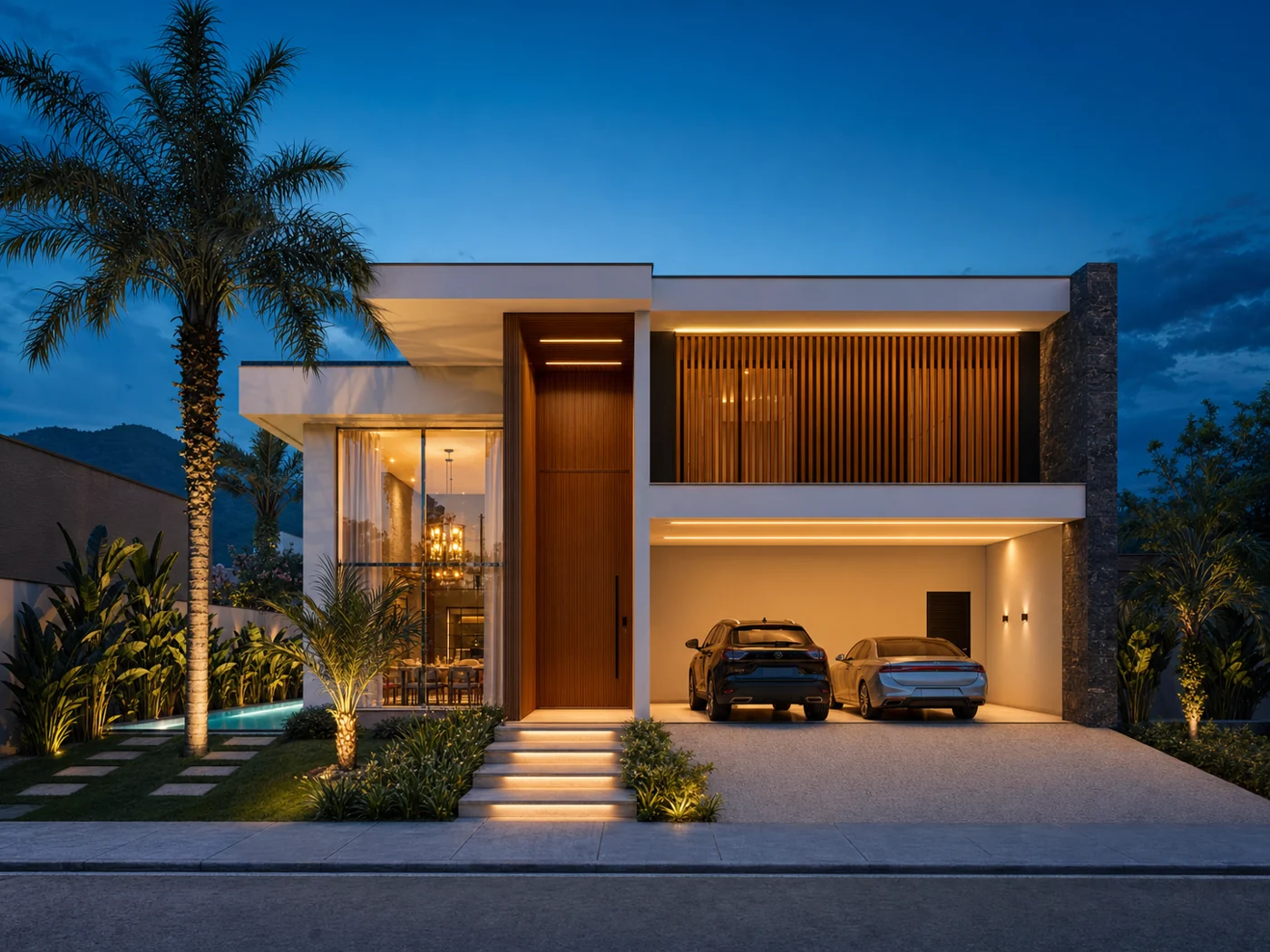 Exemplo de casa 212 m² — construção financiada Nobre